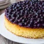 Best Homemade Blueberry Upside Down Cake Recipe