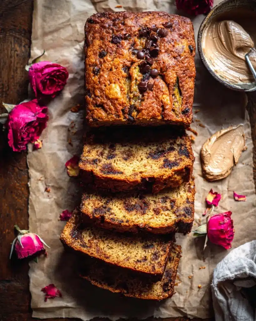 Chocolate Chunk Greek Yogurt Banana Bread Recipe