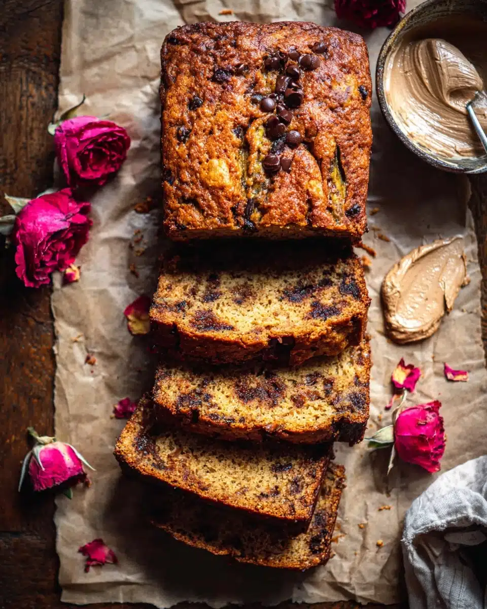 Chocolate Chunk Greek Yogurt Banana Bread Recipe