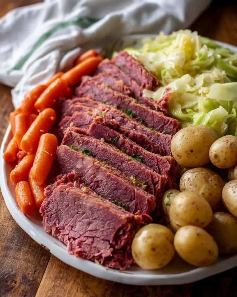 Slow Cooker Corned Beef and Cabbage Recipe