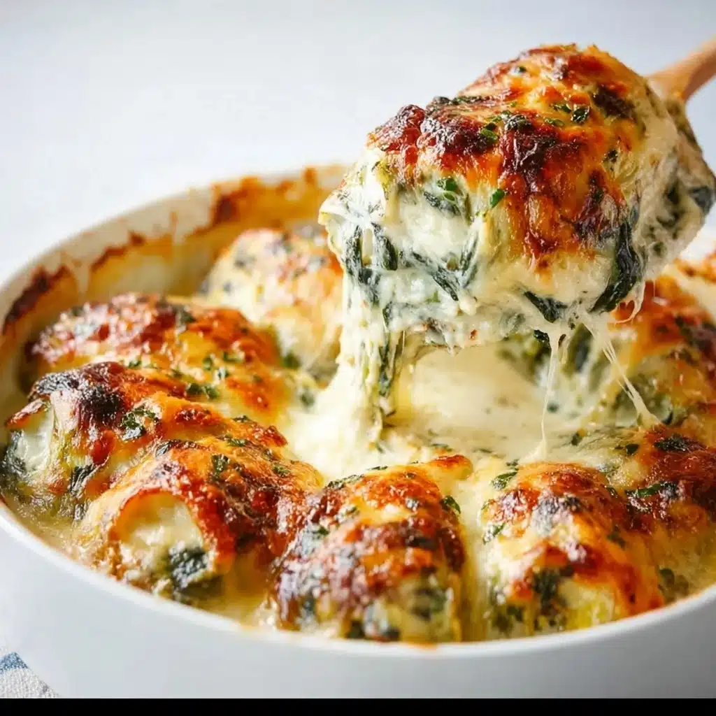Spinach Chicken Casserole Recipe - Recipe Image