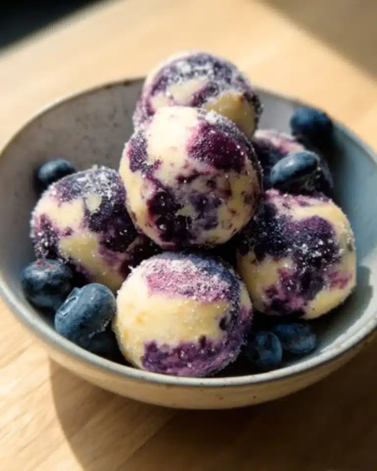 Blueberry Cheesecake Protein Bites Recipe