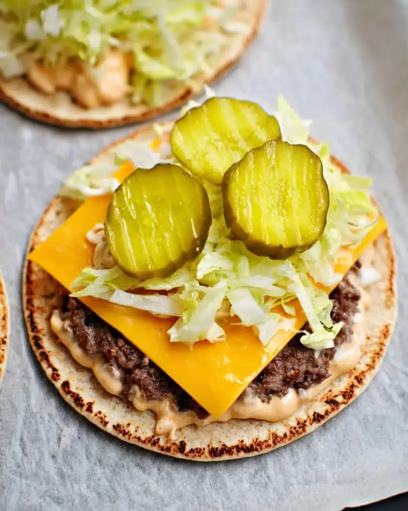 Keto Big Mac Smash Burgers Recipe