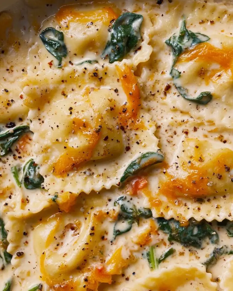 Creamy Tuscan Ravioli Soup Recipe
