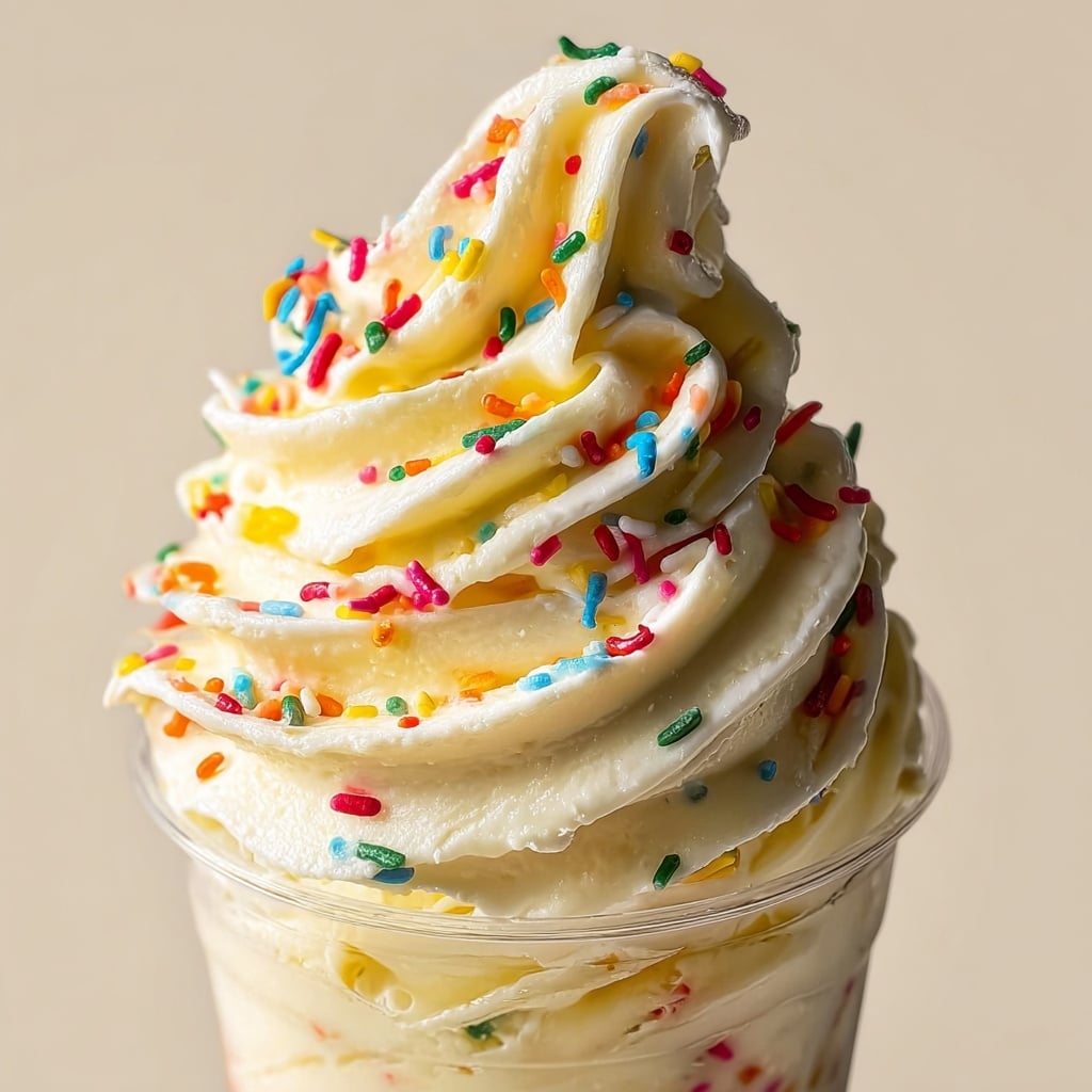 Ninja Creami Cake Batter Ice Cream Recipe