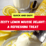 Lemon Mousse Recipe