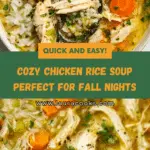 Chicken Rice Soup Recipe