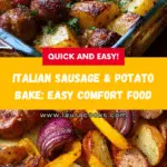 Sausage, Peppers, Onions, and Potato Bake Recipe