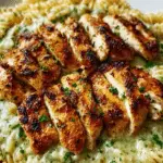 Creamy Garlic Parmesan Chicken with Cheesy Twisted Pasta Recipe