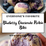 Blueberry Cheesecake Protein Bites Recipe