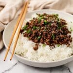 Korean Ground Beef Bowl: 25-Minute Easy & Flavorful Meal Recipe