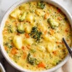 Broccoli Potato Cheese Soup Recipe