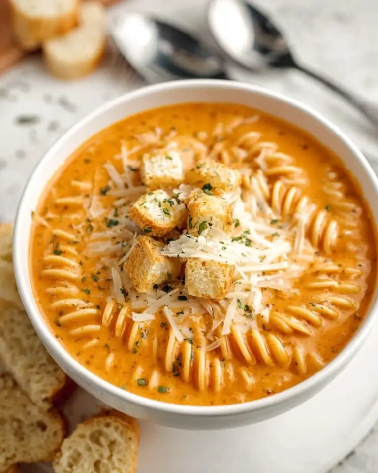 Crockpot Chicken Parmesan Soup Recipe