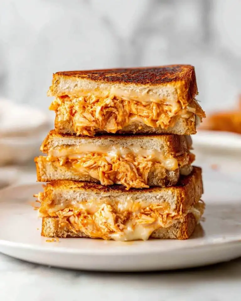 Buffalo Chicken Grilled Cheese Recipe