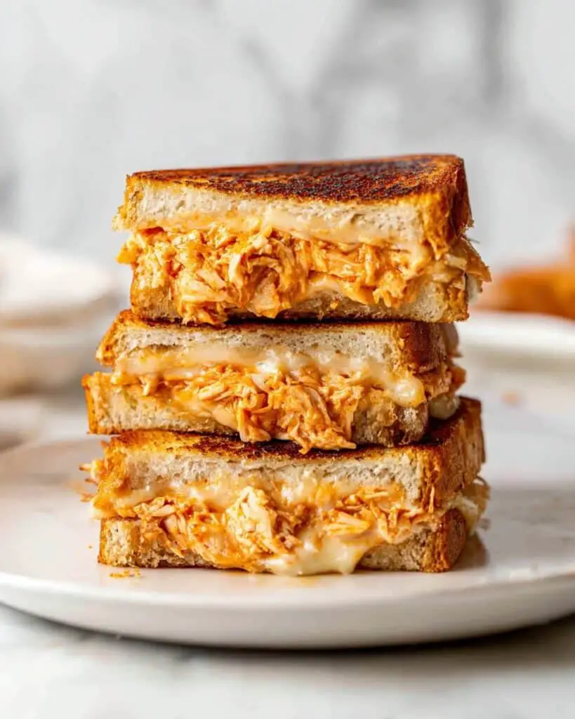Buffalo Chicken Grilled Cheese Recipe