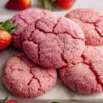 Vegan Strawberry Sugar Cookies Recipe
