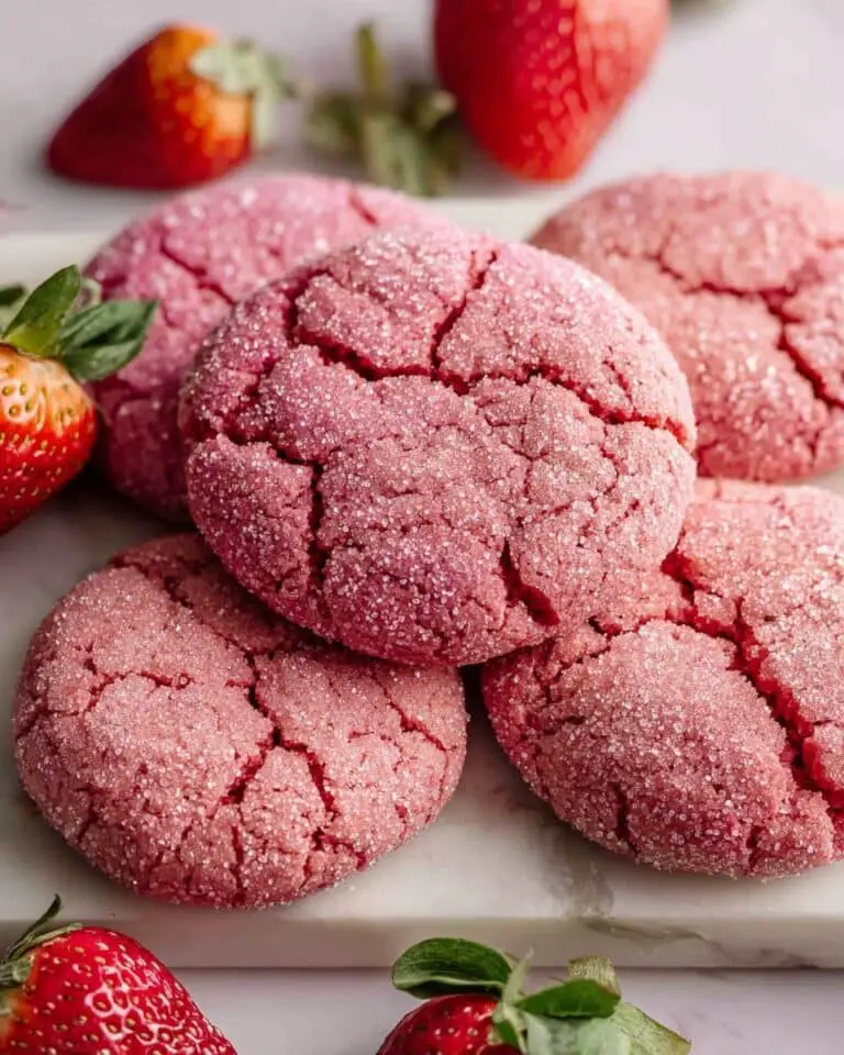 Vegan Strawberry Sugar Cookies Recipe
