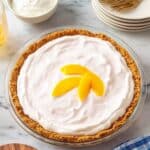 No Bake Peach Chiffon Pie Recipe