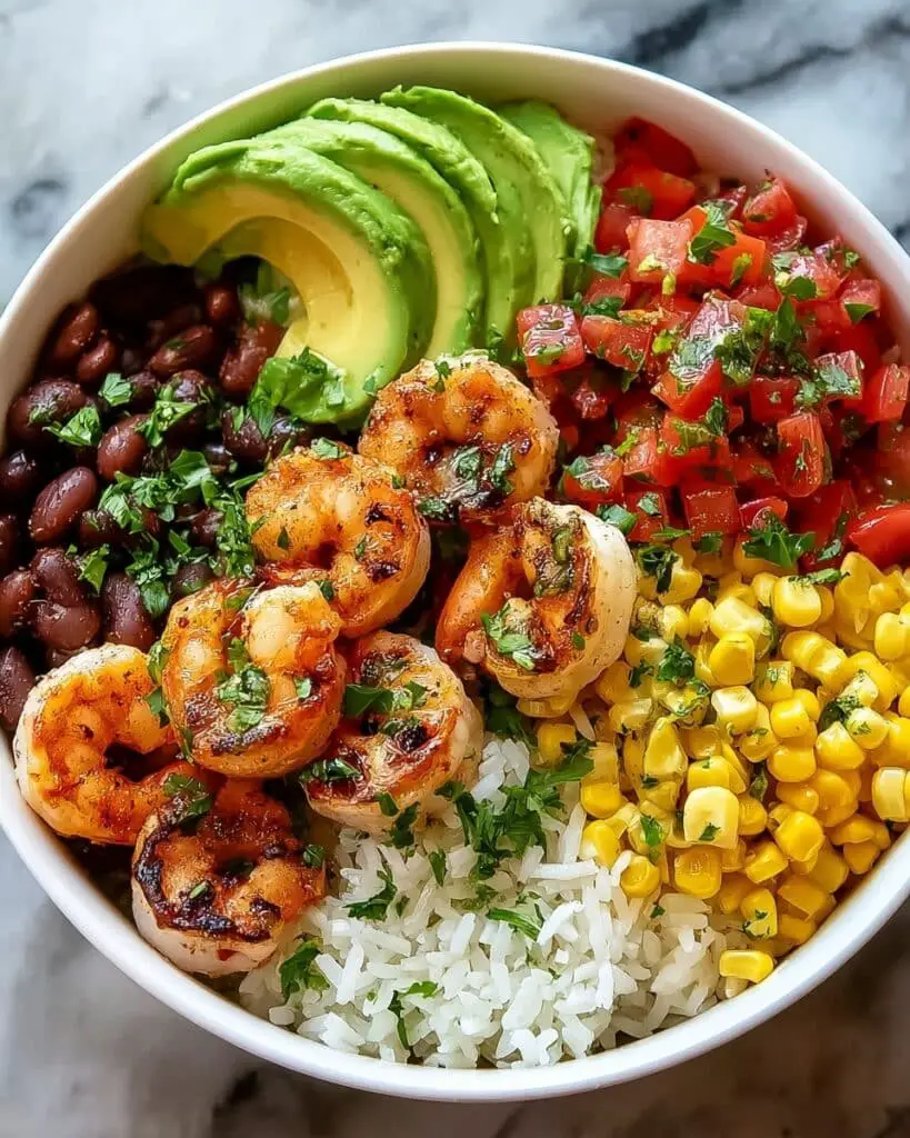 Chipotle Lime Shrimp Bowl Recipe