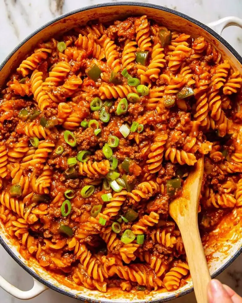 One-Pot Cheeseburger Pasta Recipe