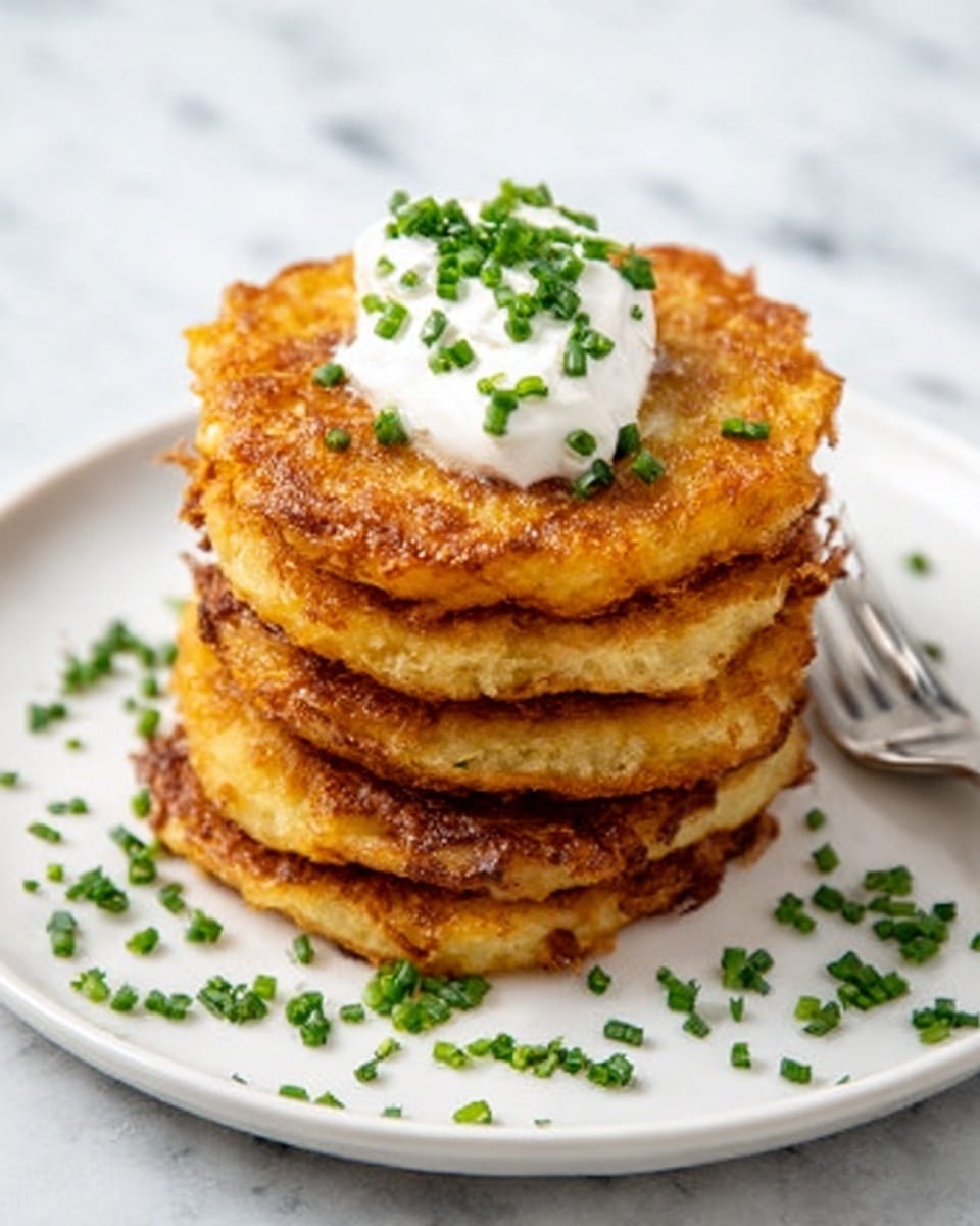 Crispy Potato Pancakes Recipe