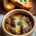 French Onion Beef Short Rib Soup Recipe