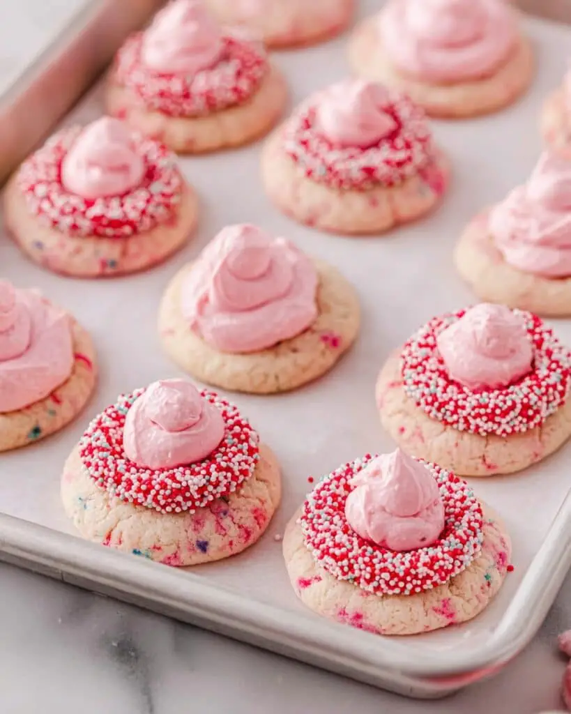 Strawberry Kiss Cookies Recipe