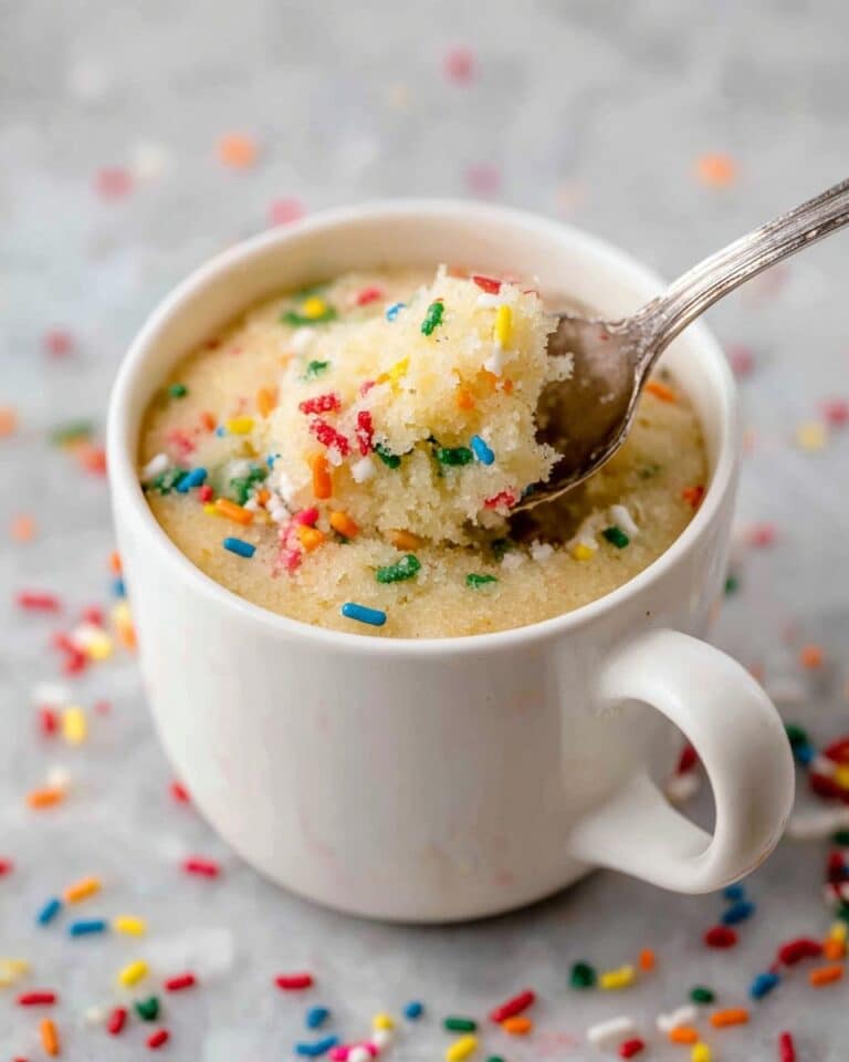 Vanilla Mug Cake Recipe