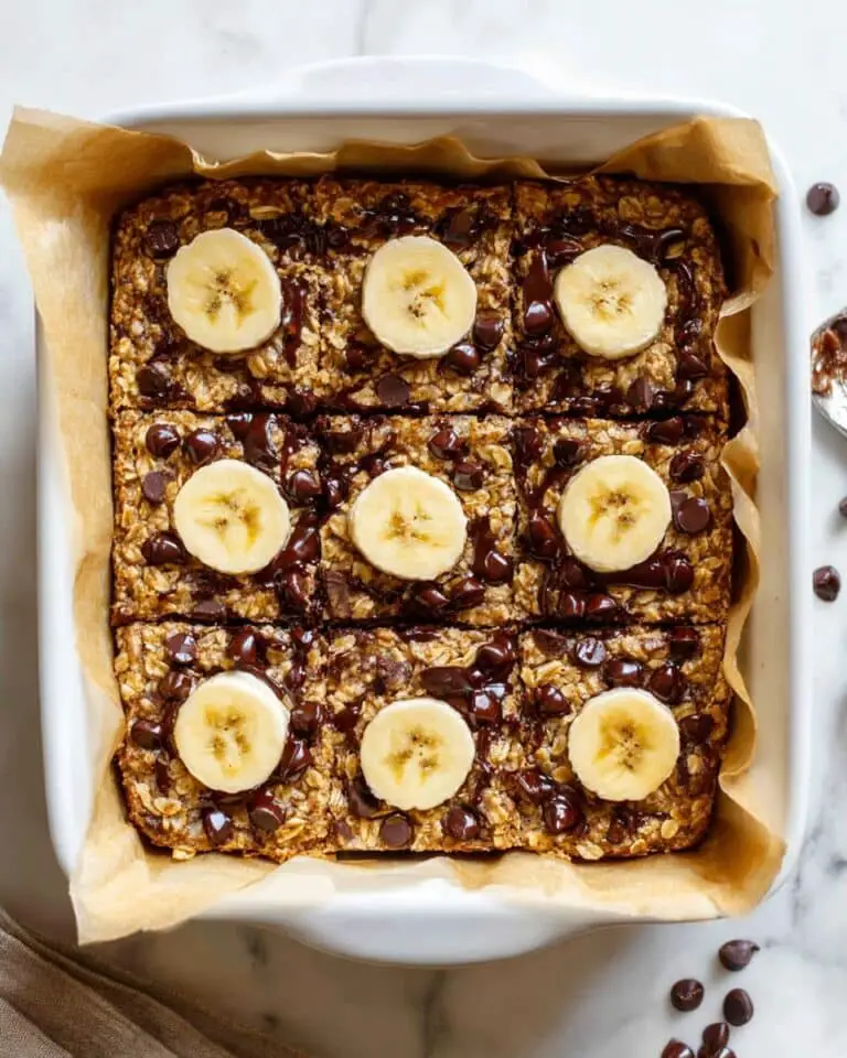 High-Protein Banana Bread Baked Oatmeal Recipe