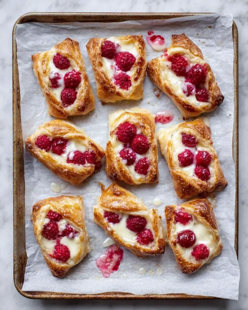 Mini Raspberry Danishes Raspberry Danish – Irresistibly Flaky & Fresh Sweet Pastry
