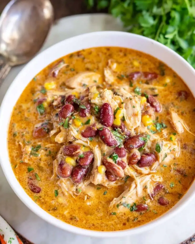Cajun White Chicken Chili Recipe