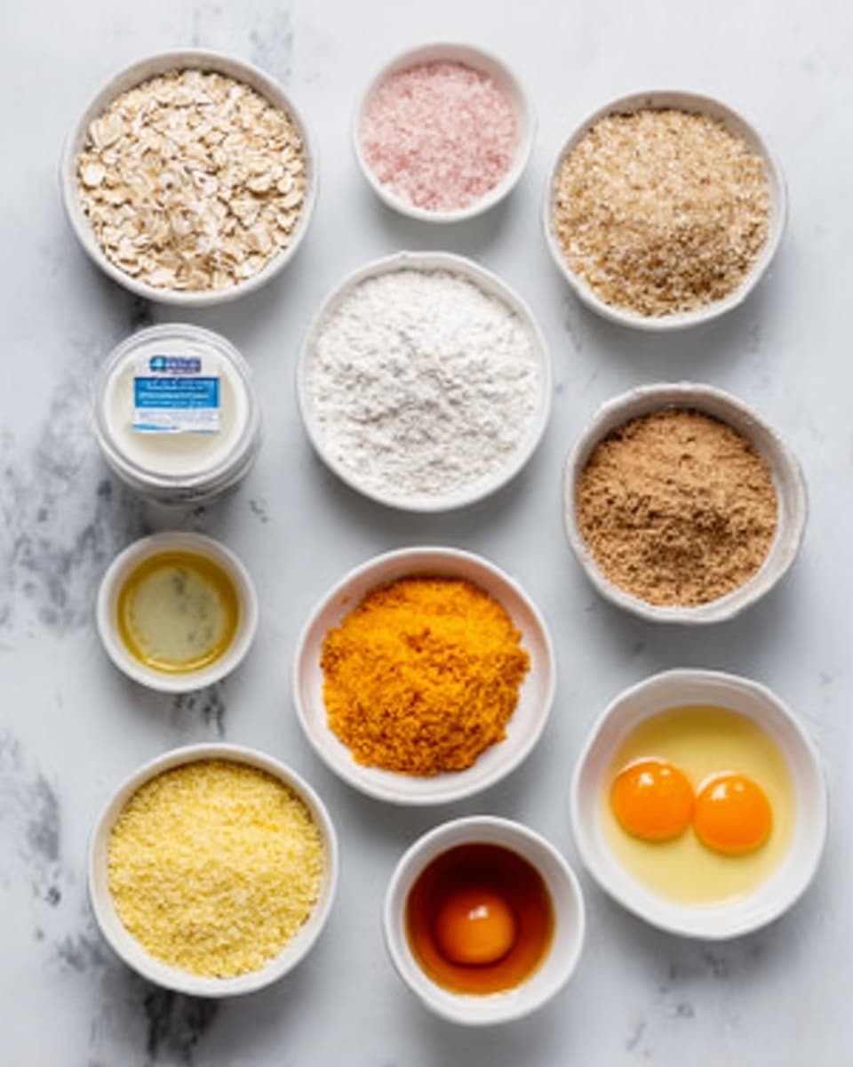 Lemon Oatmeal Crumble Bars Recipe