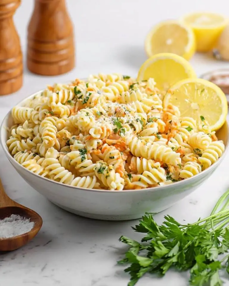 Lemon Parmesan Pasta Salad Recipe