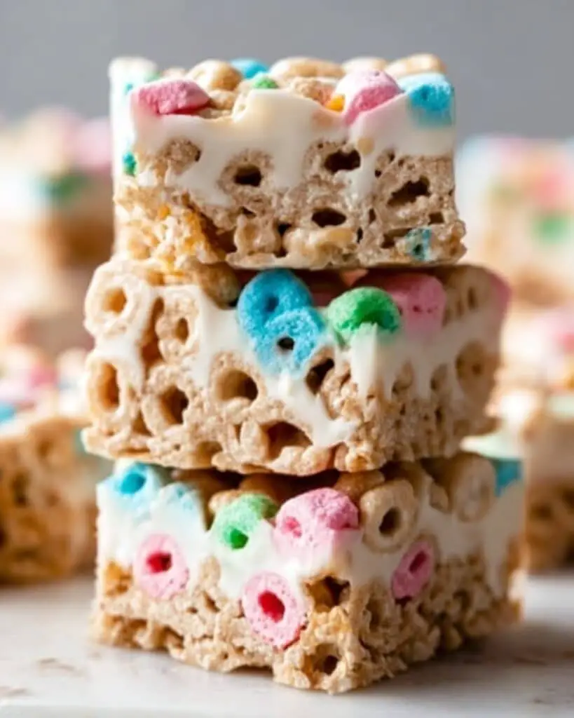 White Chocolate Lucky Charms Treats Recipe