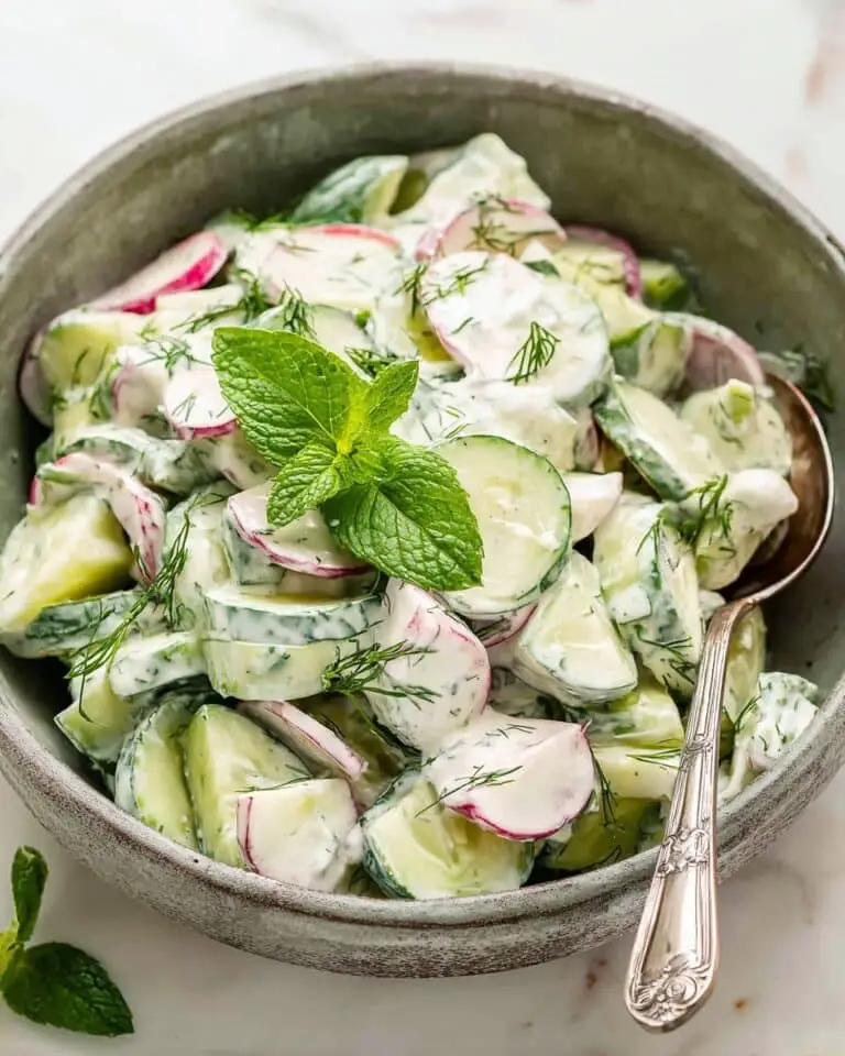 Tzatziki Cucumber Salad Recipe