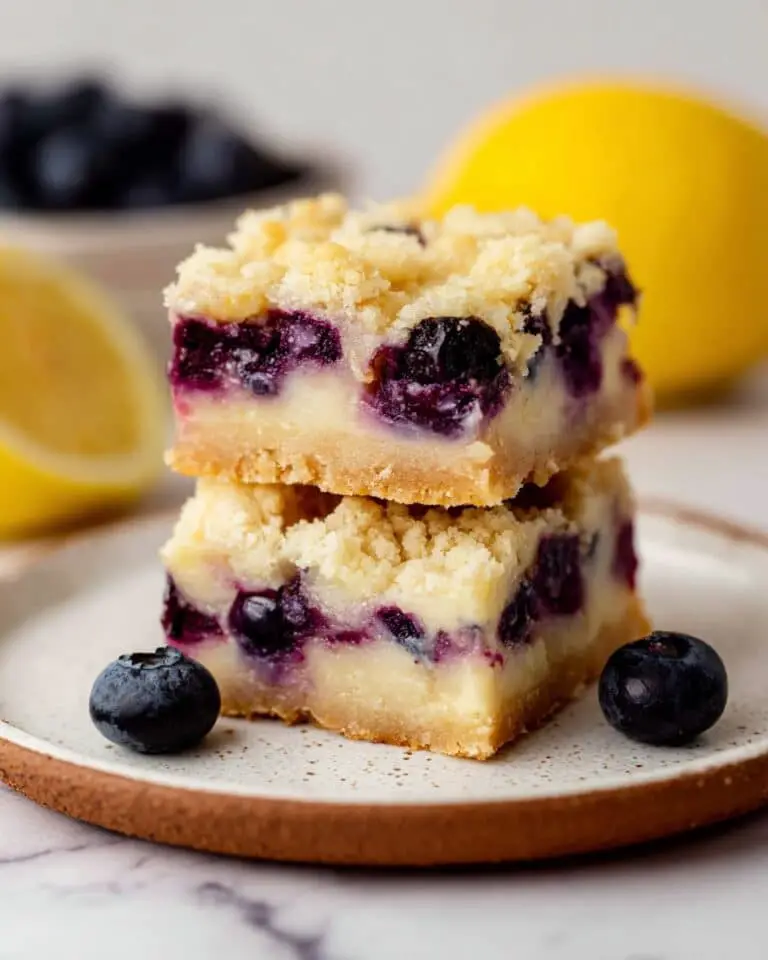 Blueberry Lemon Pie Bars Recipe