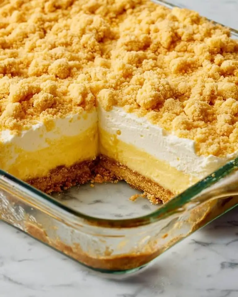 Lemon Cream Cheese Dump Cake Recipe