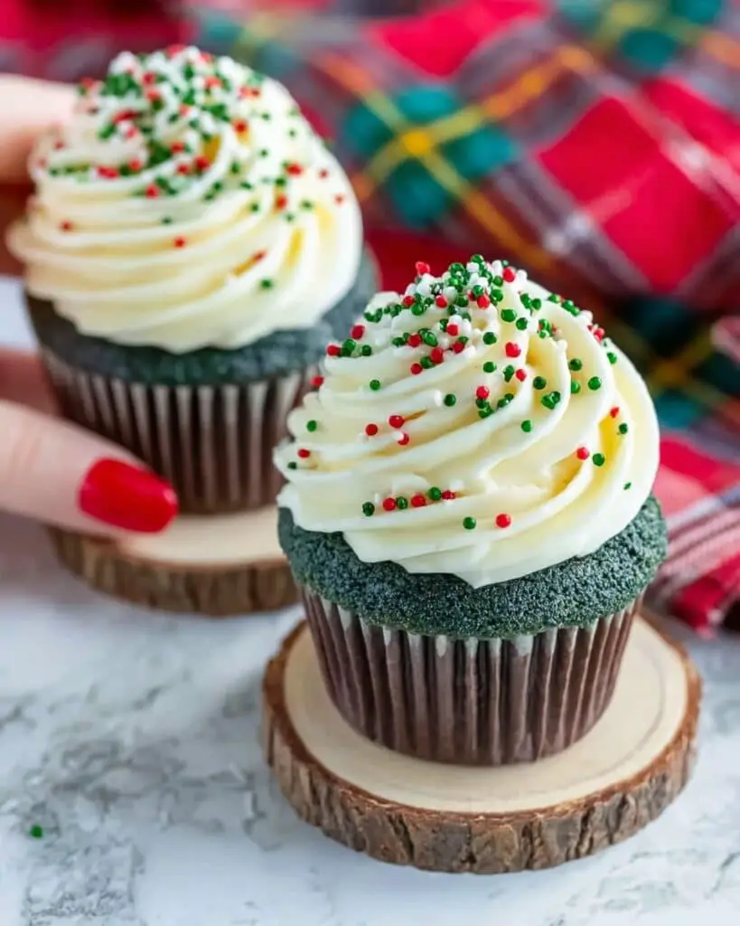 Green Velvet Cupcakes Recipe