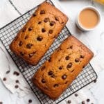 Peanut Butter Chocolate Chip Banana Bread Recipe