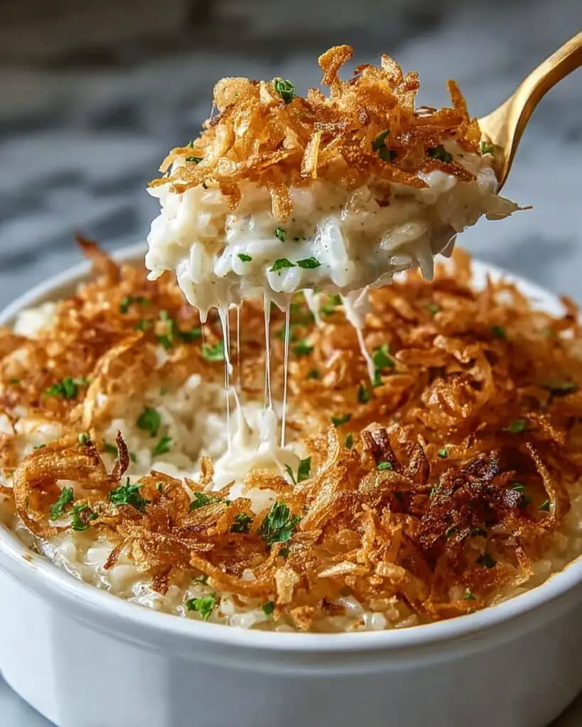 French Onion Chicken Rice Bake Recipe