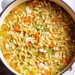 Dutch Oven Chicken Noodle Soup Recipe