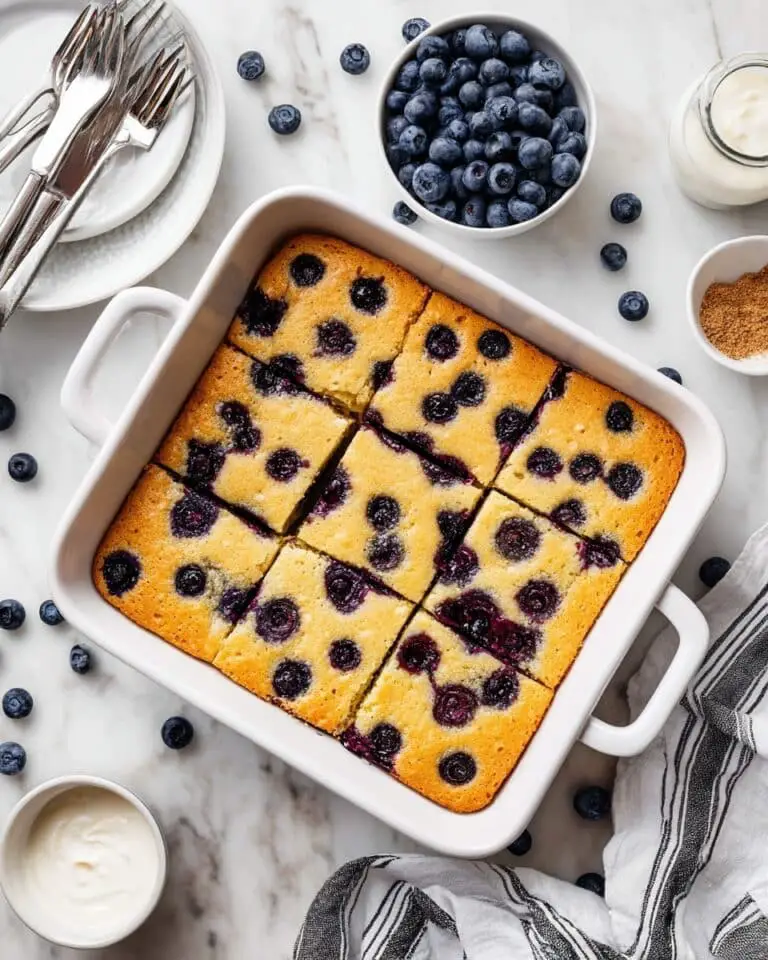 Delightful Blueberry Cottage Cheese Breakfast Bake Recipe