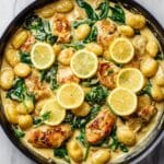 Lemon Chicken Gnocchi in Creamy Lemon Parmesan Sauce Recipe