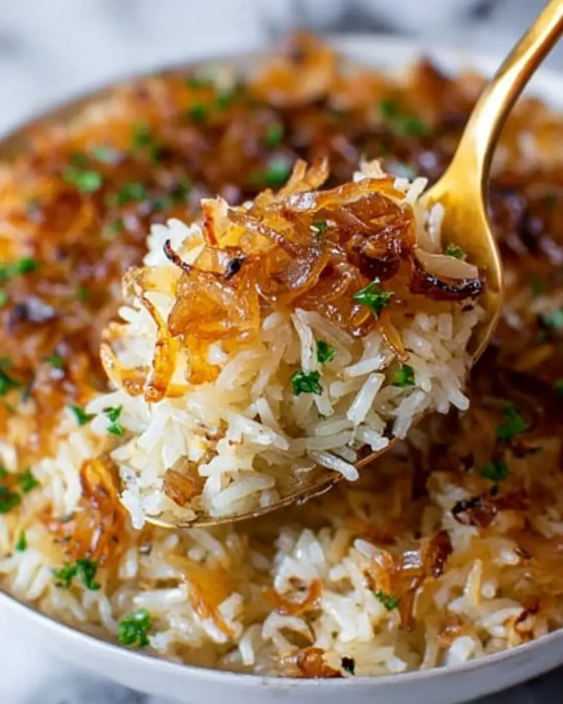 French Onion Butter Rice Recipe