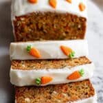 Carrot Cake Loaf with Cream Cheese Frosting Recipe