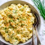 Quick Deviled Egg Salad with Fresh Dill and Pickles Recipe