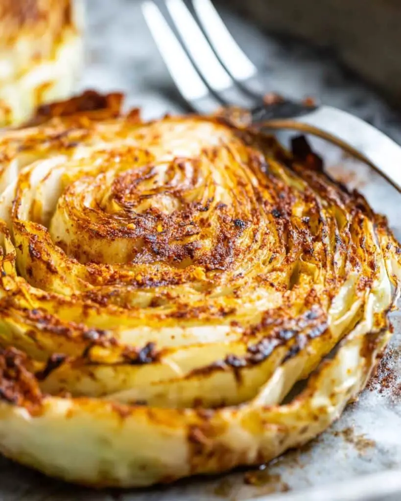 Roasted Cabbage Steaks Recipe