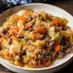 Savory Irish Ground Beef and Cabbage in 30 Minutes Recipe