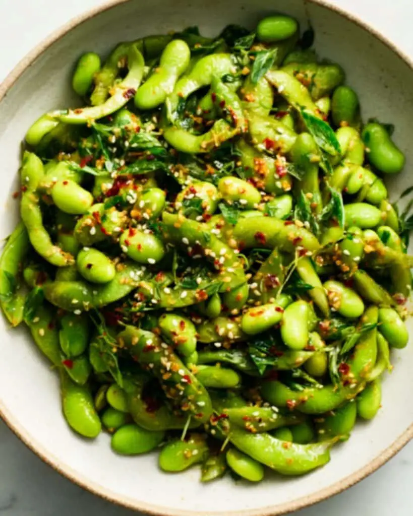 Chili Crisp Snap Pea Salad Recipe