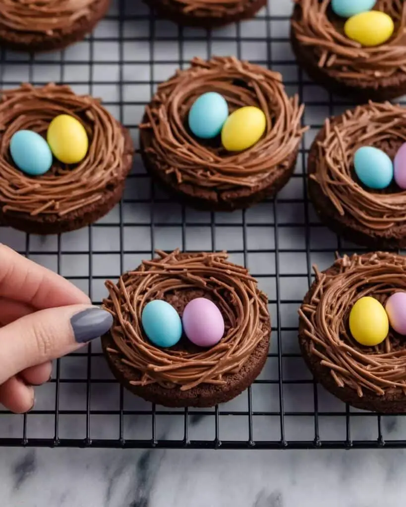 Easy Birds Nests Cookies Recipe